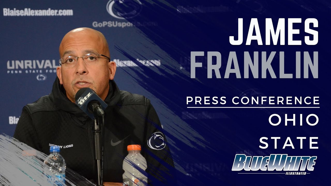 James Franklin discusses challenges of playing Ohio State and CJ Stroud |  #WeAre - YouTube