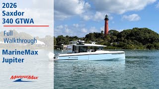 ALL NEW | Saxdor 340 GTWA | MarineMax Jupiter