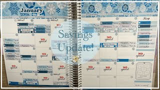 ❄️January Budgeting | Savings Tracker Update | How to save for a car | How to get one Month Ahead