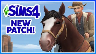 MANY HORSE RANCH FIXES! New Sims 4 Patch (Aug 3, 2023)