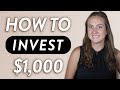 How to invest your first 1000 right now 2023