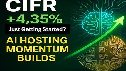 CIFR Stock Rises to $15.34 + Aftermarket Gains | Cipher Mining’s AI Hosting Story Builds Momentum