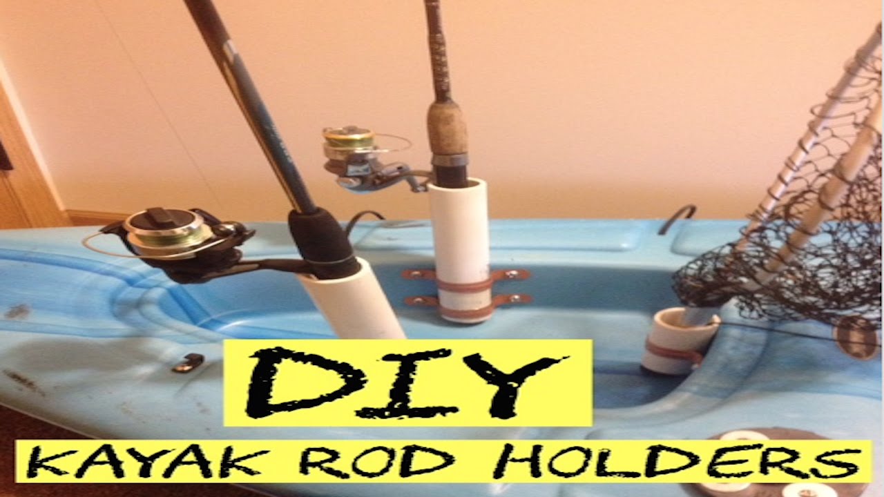 DIY Kayak Rod Holders - Cheap and Easy! 