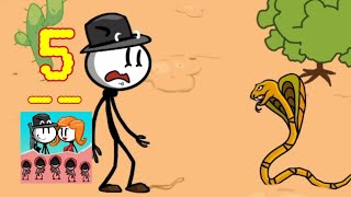 Stickman Escape: Choice Story All Levels | Levels 13 Gameplay screenshot 1