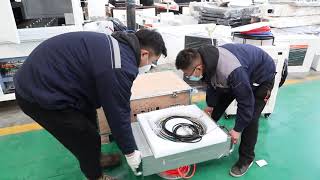 How to install max laser source and water chiller  XTLASER-1