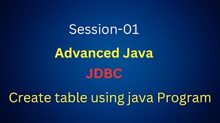 Famous #1 Create Table Using Java Program ( Java DataBase Connectivity ) Wealth