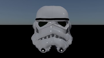 Stormtrooper Helmet 3D Design