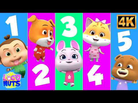 Five Little Babies | Fun Learning Song for Toddlers & Preschool Kids