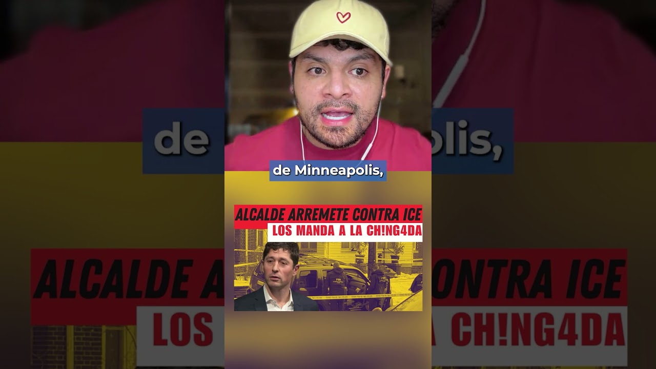 Jacob Frey alcalde de Minneapolis tiene sus pensamientos claros sobre ICE y así reacciona.