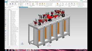 Digital Twin  of MTAB MAPS6S Multi-station Mechatronics Trainer