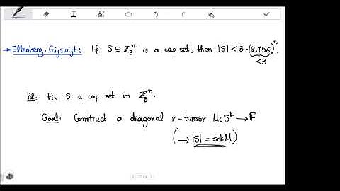 Marina Iliopoulou: Three polynomial methods for point counting, Lecture IV