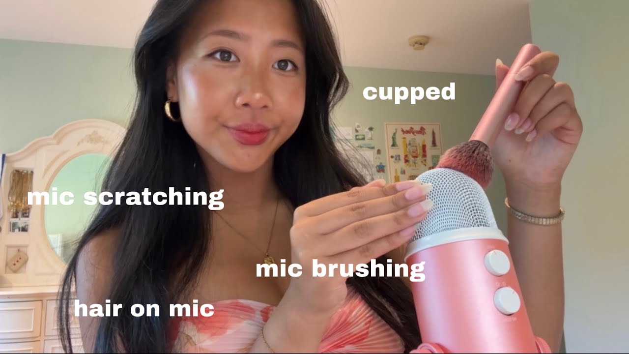 asmr mic triggers 𐙚⋆°. ᥫ᭡⋆