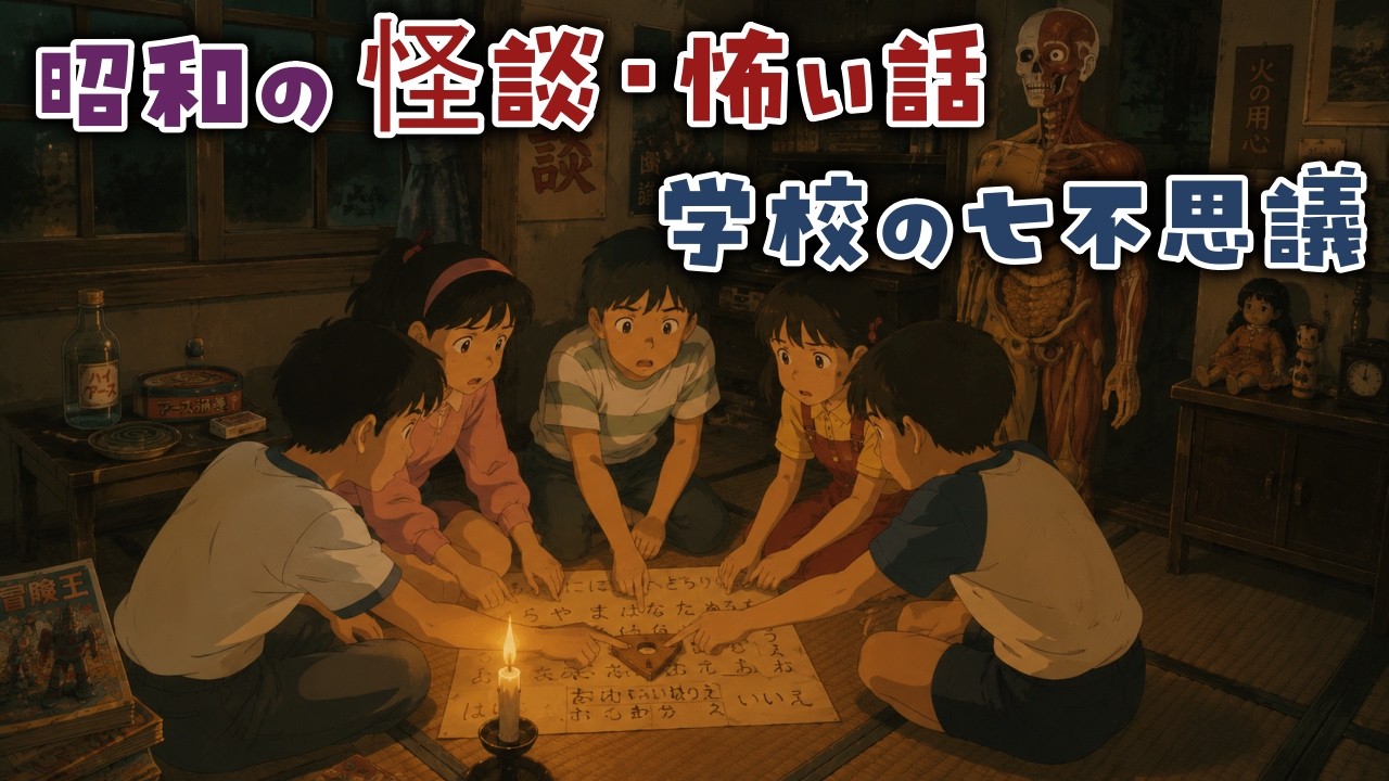 【ゆっくり解説】昭和の怪談・怖い話 学校の七不思議