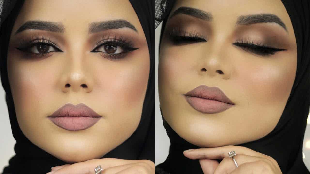 easy matte makeup tutoriel اسهل مكياج ممكن تجربيه بنفسك