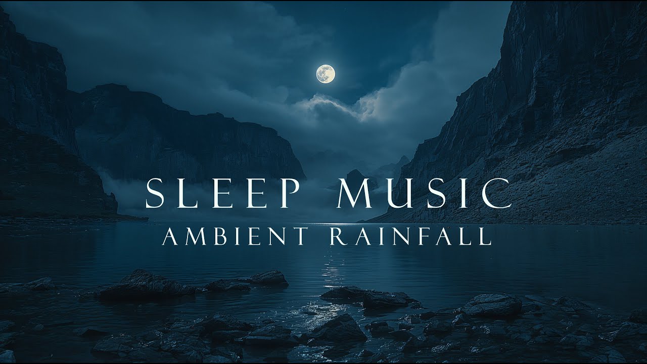 Sleep Music (3 Hours) | Ambient Rainfall for Deep Sleep 🌙 Stop Overthinking 💤