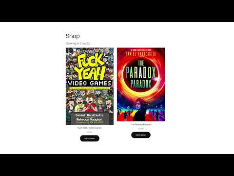 LAST EVER CHANCE to buy physical copies of my books!