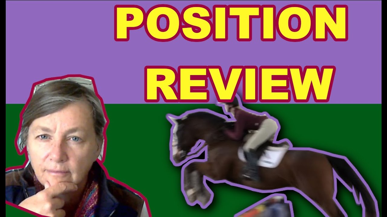 Horse Riding Position Tips and Riding Position Review - YouTube