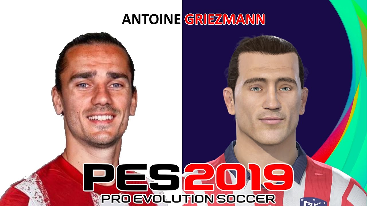 Antoine Griezmann | Pes 2019/2020/2021 | Face Build & Stats - Youtube