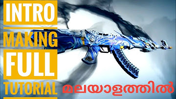 How To Make Professional Gaming Intro In Kinemaster| Malayalam Tutorial