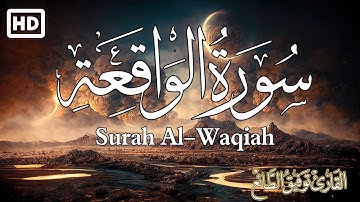 سورة الواقعة كاملة  تلاوة هادئة مريحة للنفس 💚| القارئ توفيق الطائع Surah Al-Waqi'a
