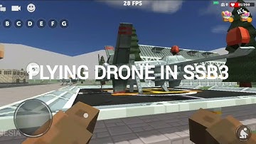 Flying Drone In SSB3 - Simple Sandbox 3