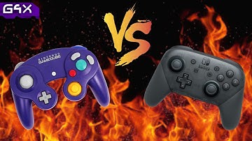 Nintendo Switch Pro Controller vs Gamecube Controller - Detailed comparison