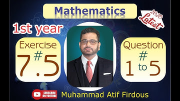 XI EX.  7.5 Q# 1 TO 5