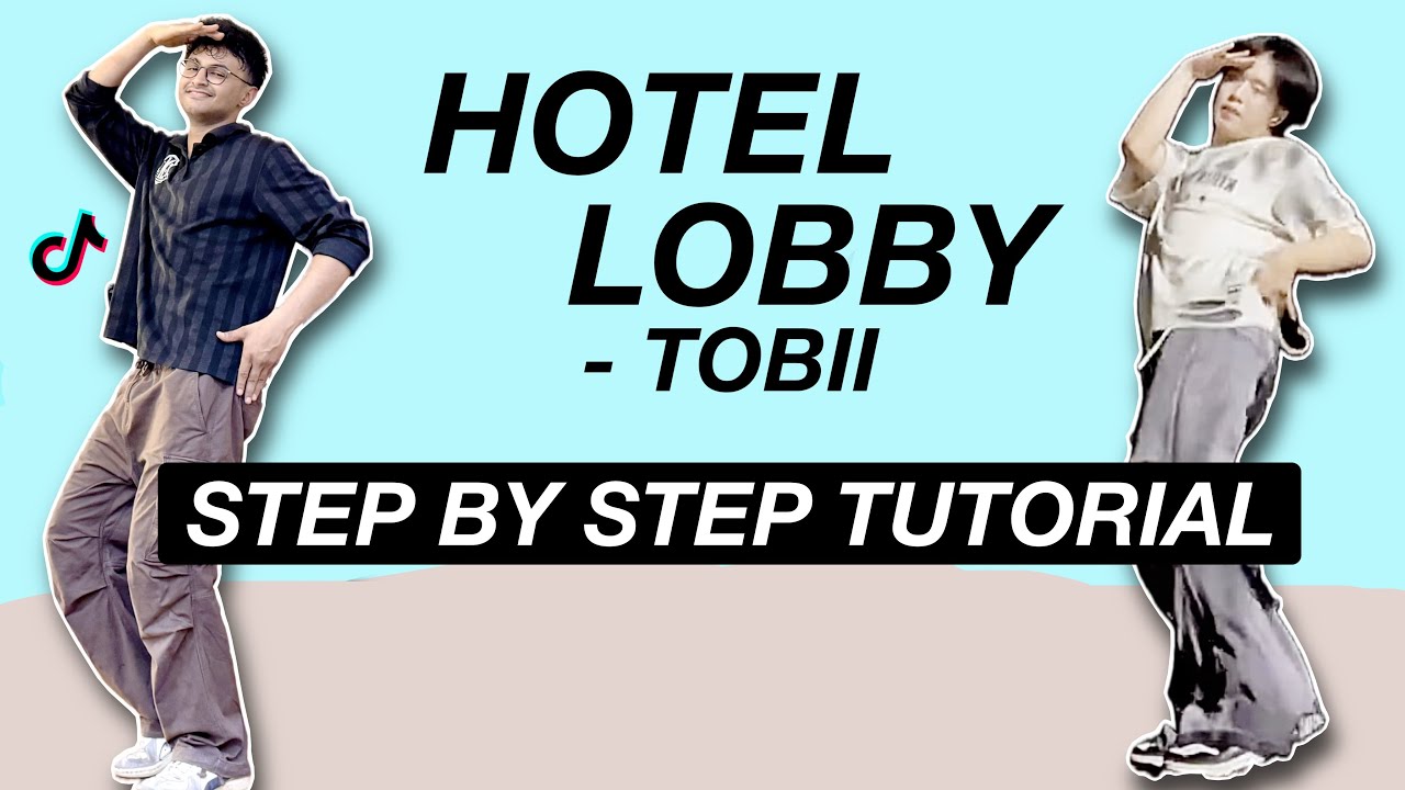 Hotel Lobby Dance *STEP BY STEP TUTORIAL* (Beginner Friendly)