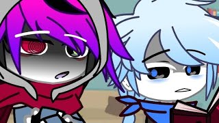 I wonder what would you look like if I made them roll back/ 💜Murder or Dust x BlueBerry💙