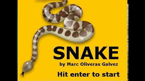 Java source code for download - Snake game