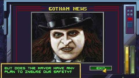 Batman Returns Dos Walkthrough Finale - Plus Bad Endings - Playing Games I Like For Birthday Month!