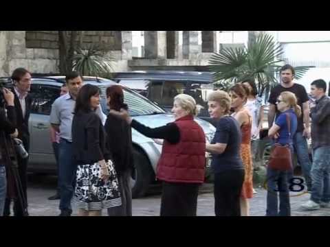 გოჩა გუნავას შეხვედრა  რუსთაველის ქუჩის მაცხოვრებლებთან