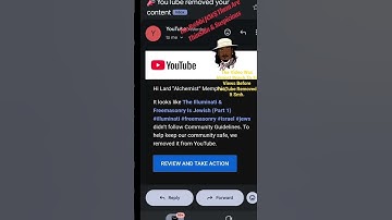 The J€wish Who Runs Youtube Removed My Video & It Almost Reach 1k Views SMH #suspicious #j€ws