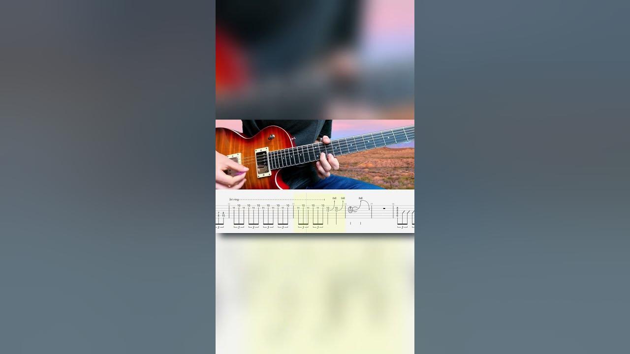 Beautiful Things- Benson Boone- Guitar cover- Lesson- Tutorial- Guitar tabs
