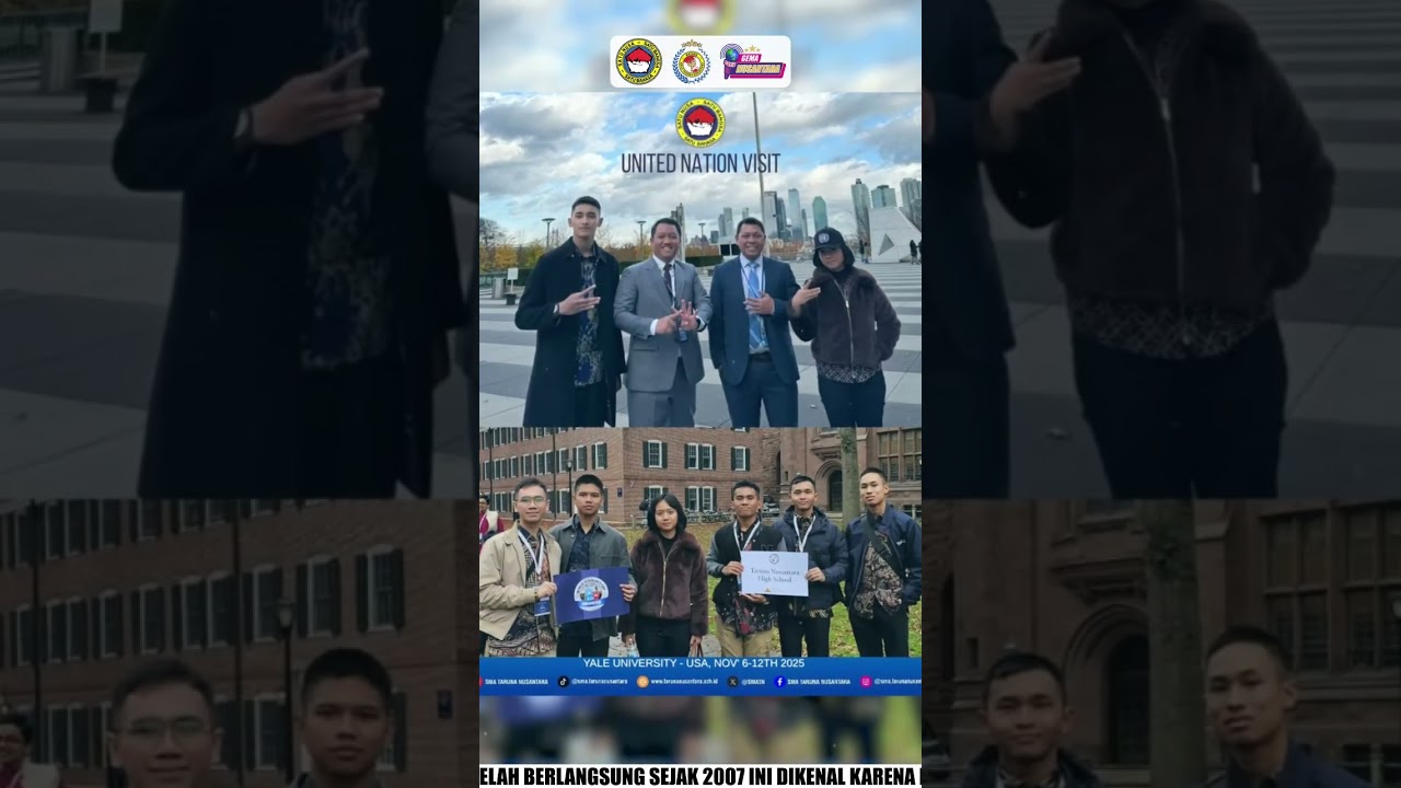 SISWA SMA TN GOLD MEDAL DI WORLD SCHOLAR'S CUP TOURNAMENT OF CHAMPIONS 2025 YALE