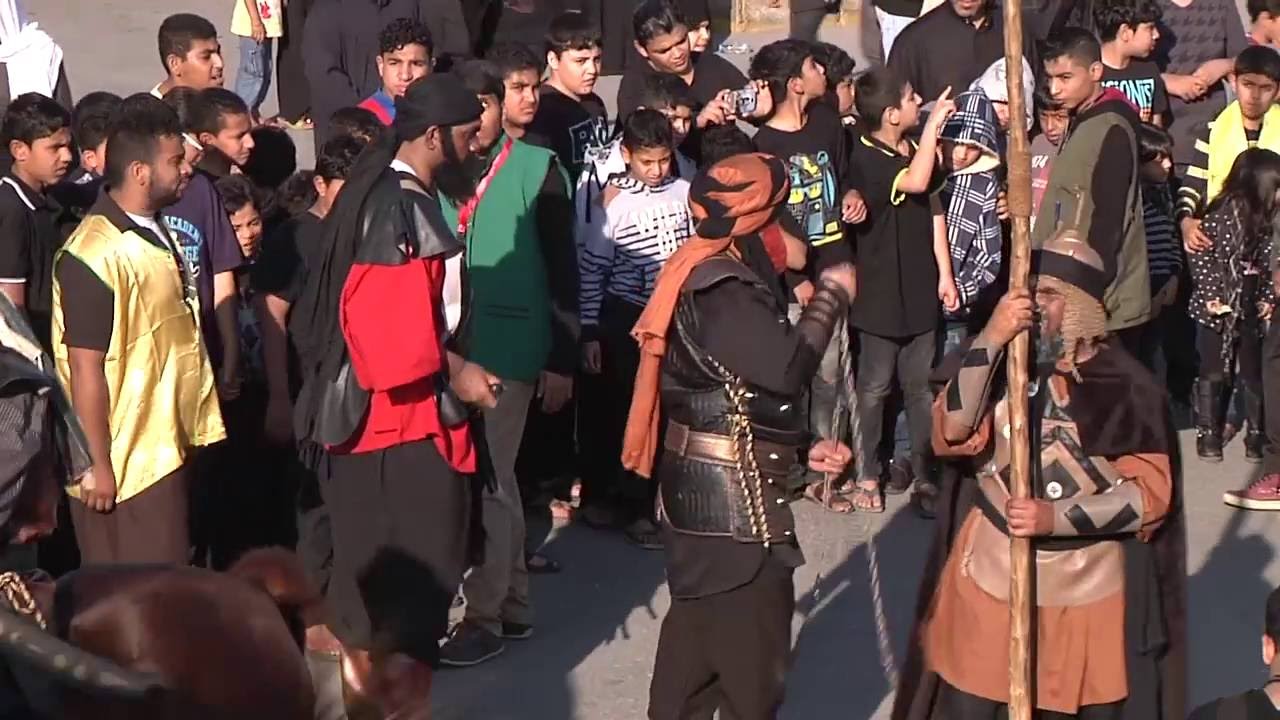 موكب السبايا في الأربعين عام ١٤٣٦ بالقديح