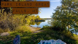 Park Island In The Missouri River Located In Great Falls Montana