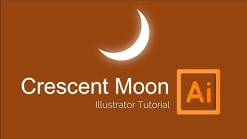 Tutorial Crescent Moon | Adobe Illustrator