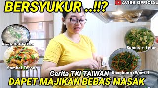 SIMPLE COOKING FOR EMPLOYERS || COOKING YOUR OWN EGGPLANT CHILI SAUCE || TAIWANESE TWO-MAID'S STORY
