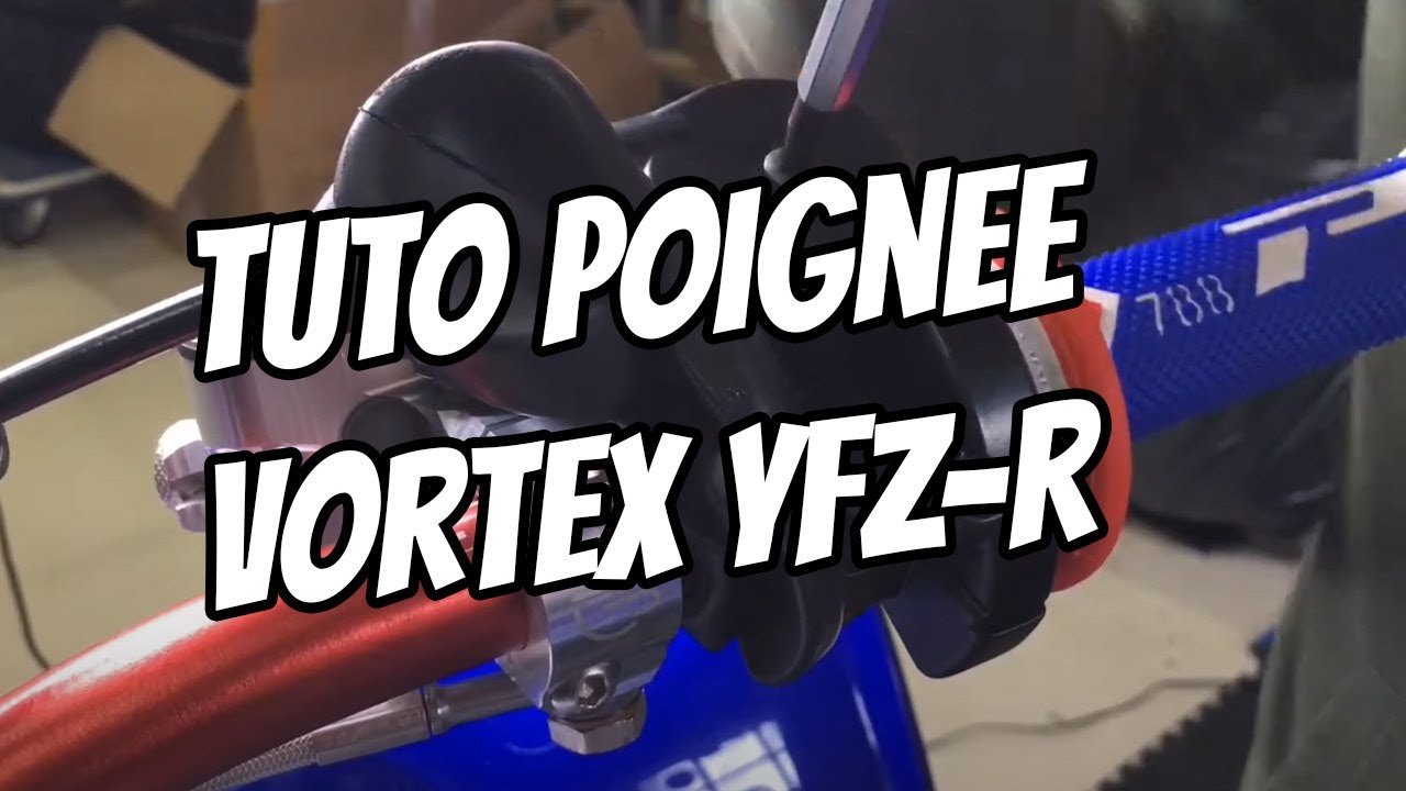 SEIYOGDS Poignée D'accélérateur Avec Câble, Tirage Rapide 50cc Poignées de  Guidon de 7/8 Pouces Kit de Câble pour Quad ATV Quad Pit Dirt Bike (Rouge)