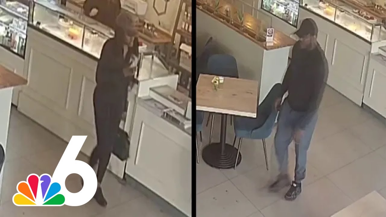 Couple caught on camera stealing wallet, trying to use credit cards in ...