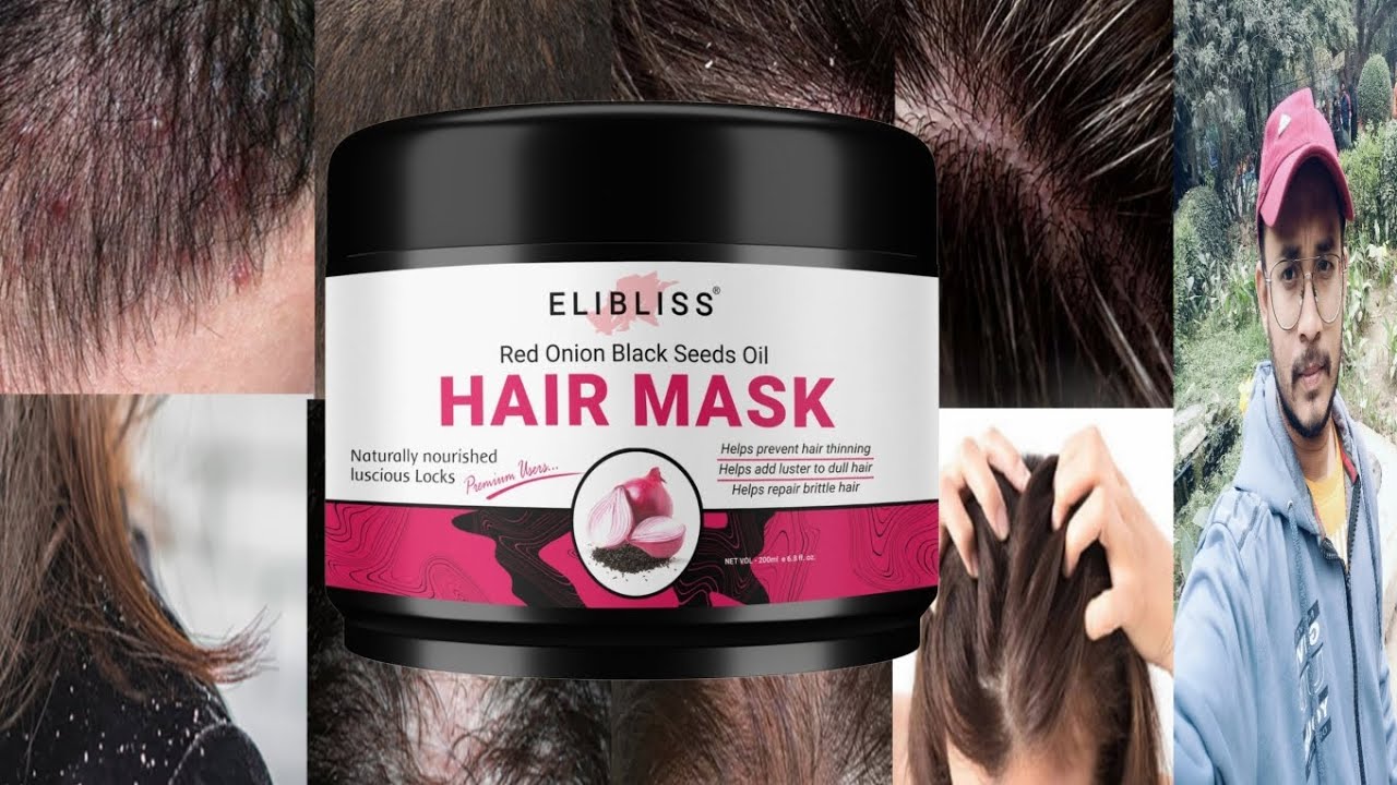 Elibliss Red Onion Black Seeds Hair Mask | Honest Review