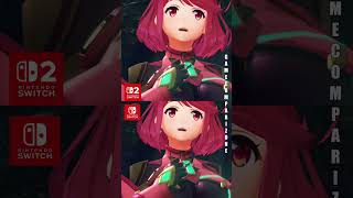 Cutscenes LOOK SIMILAR but the game RUNS BETTER - Xenoblade Chronicles 2 #comparison #switch2