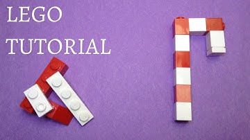 LEGO Candy Cane Tutorial