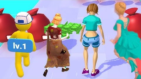 TikTok Gameplay Video 2023 - Satisfying Mobile Game Max Levels: Flexy Runner 3D, Ball Run 2048