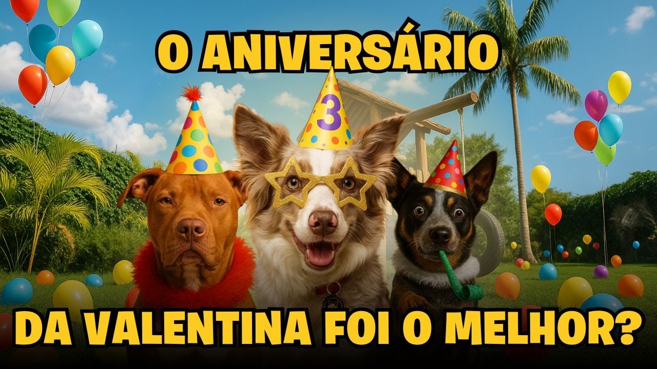 Aniversário Da Valentina + Dia Do Cão | Rotina 24 Horas 🥳