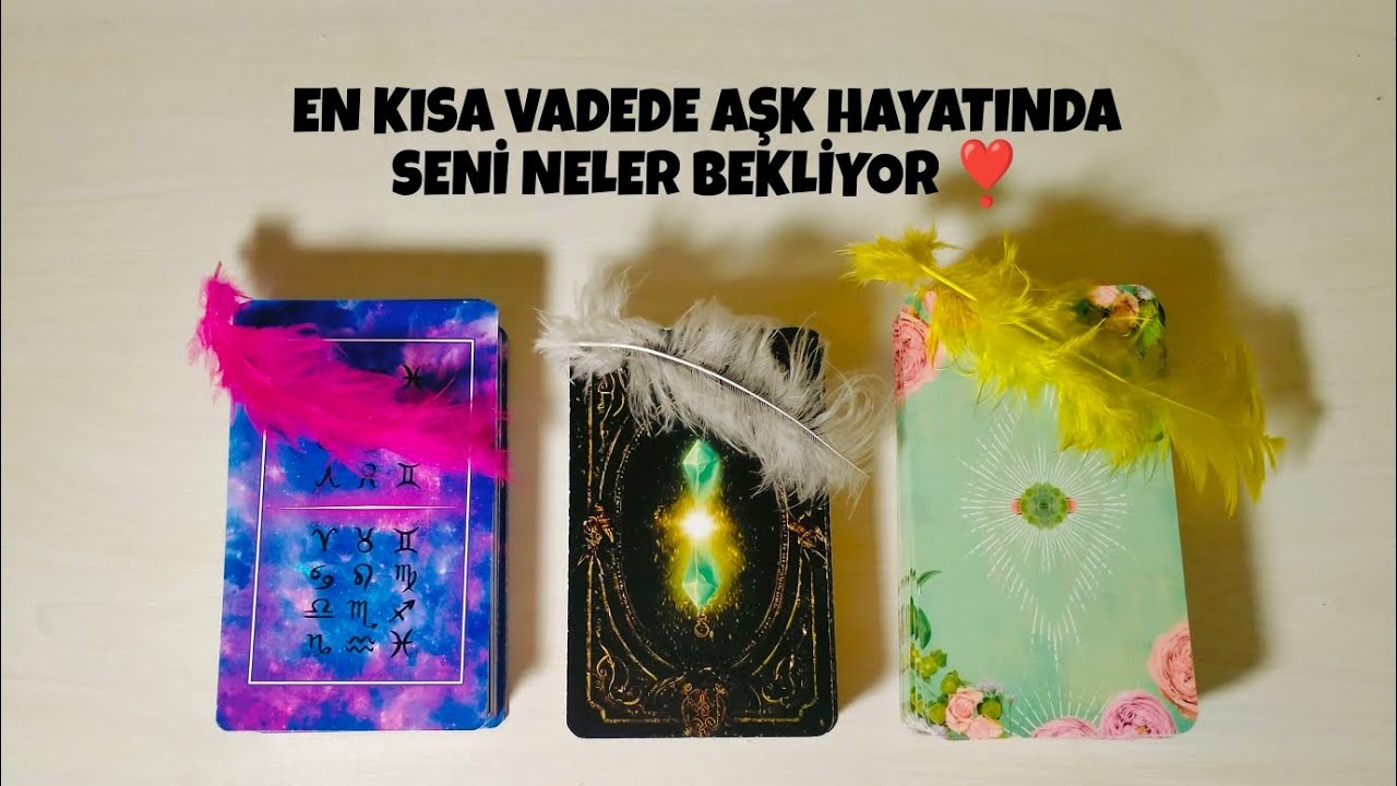 OLASI YAKIN GELECEKTE AŞK HAYATINDA SENİ NELER BEKLİYOR ❣️ 🔮🤔 #destesec #tarot #tarotreading #love