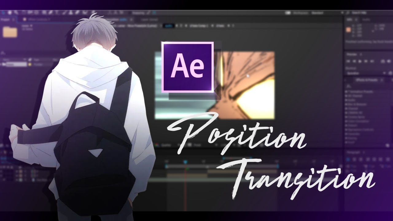 SLIDE Transition - AMV Tutorial For After Effects #NekoSensei - YouTube