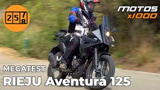 MEGATEST Rieju Aventura 125 | Motosx1000