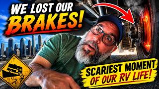 RV BRAKES FAILED! We Had to Make Emergency Repairs | Smoky Mountains RV Life